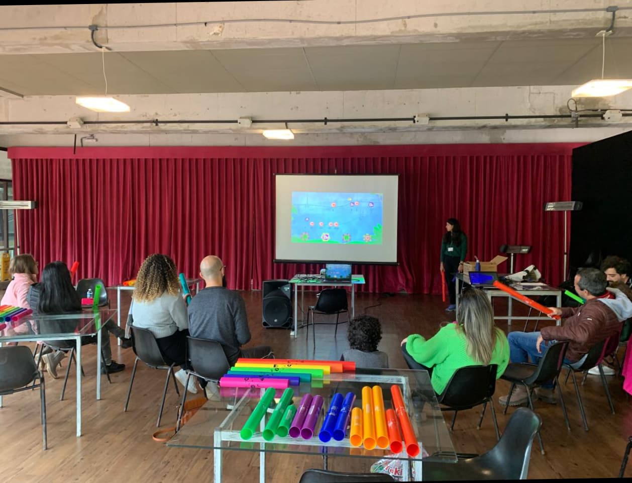 Banner do evento Férias no Museu: “Brincando Com as Notas Musicais”